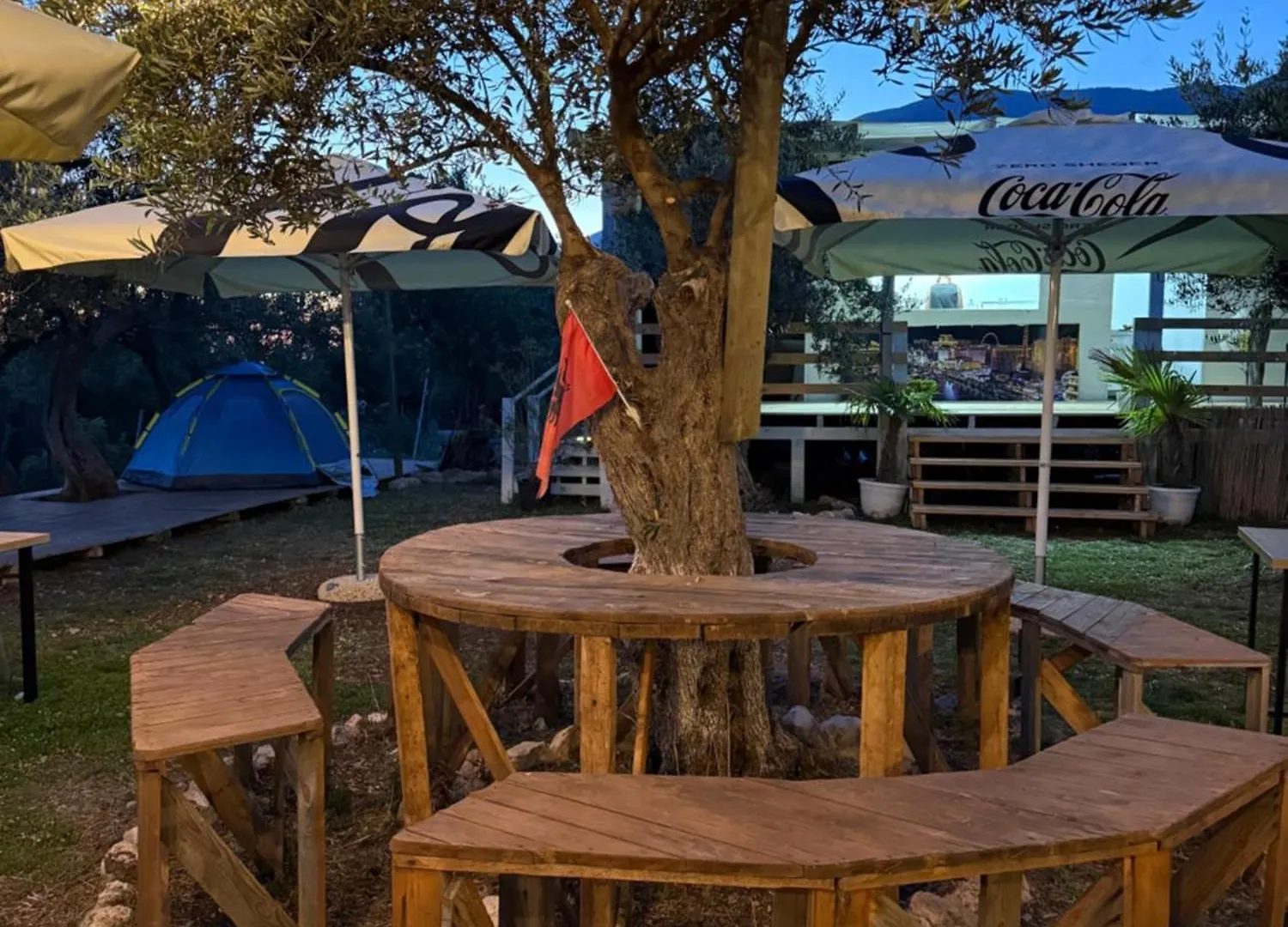 Oasis Camping Dhërmi Tente de luxe
